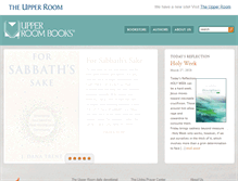 Tablet Screenshot of books.upperroom.org
