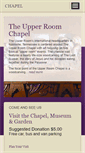 Mobile Screenshot of chapel.upperroom.org